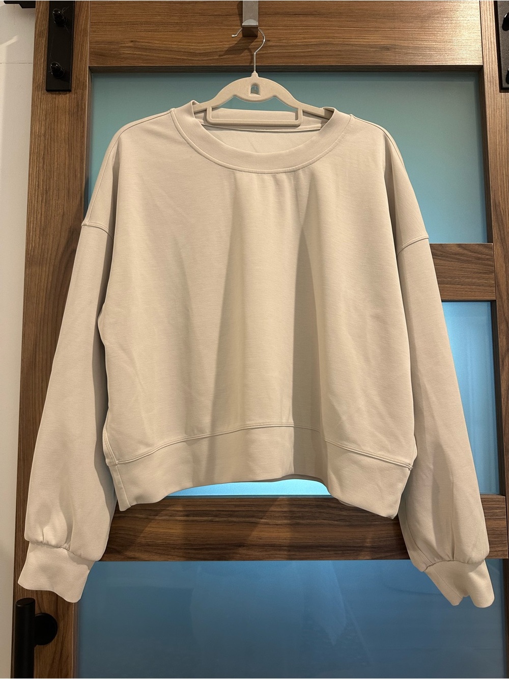 lululemon athletica Oversized Crewneck Sweatshirt - Light Cream